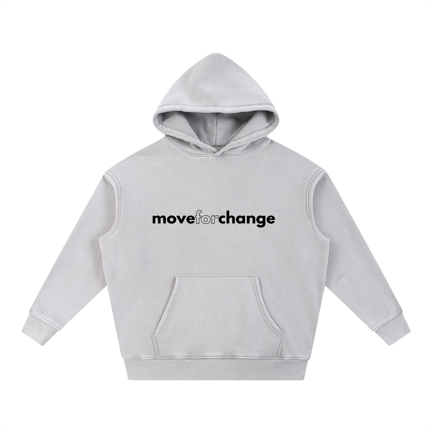 Snow Wash Fleece Oversize Hoodie